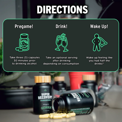 GEDRAX Super Recovery + Super Liver