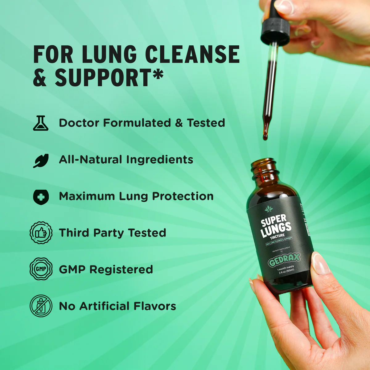 GEDRAX Super Lungs