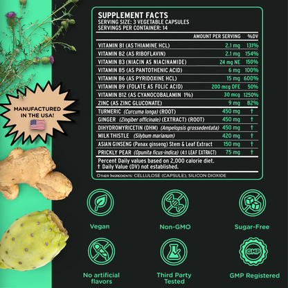 GEDRAX Super Recovery + Super Liver